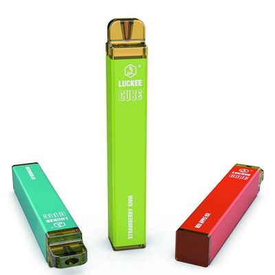 600 Puffs 500mAh Disposable Vape Pen  2ml E Juice 2% Nicotine Pre Filled Pod Devices