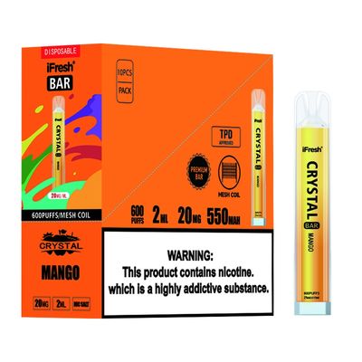 3.6 volts Tpd Kit de vapeamento aprovado Solução de conformidade com a directiva do tabaco