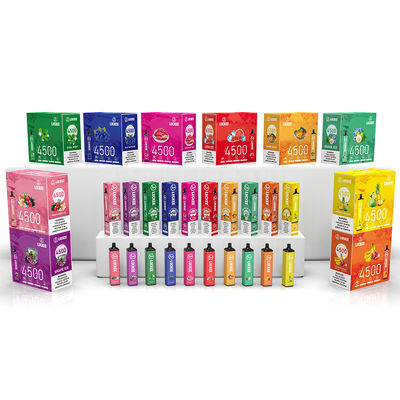 12ml 4500 Puffs Disposable Vapes Flavours Luckee Liquid Vape 1500mah 5 Percent
