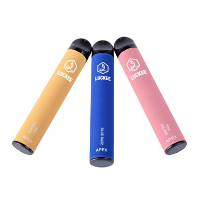 LUCKEE 1500 Puffs Disposable Vape 800mAh Vape Pen 20 / 30 / 50MG Salt Nicotine