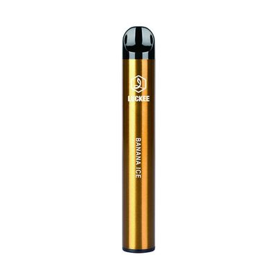 5% Nicotine Electronic Smoking Pen 400mAh Battery 2.5ml E Juice 600 Puffs E Cig