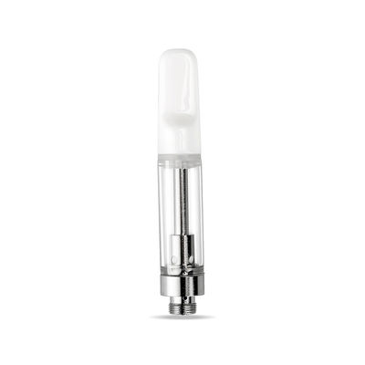 1.0ml Glass Vape Pen Cartridge 1.4ohm Pocket 2 Holes FDA