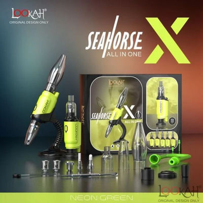 950mah Dry Herb Wax Vaporizer LOOKAH Removable Seahorse 510 Cartridge