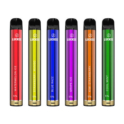 800 Puffs 3.3ml E Liquid Vape Pen Accessories E- Cigarette Butterfinger E Cige