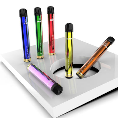 LUCKEE 800 Puffs Custom Electronic Cigarette 25 Flavors Airflow Adjustable