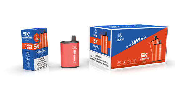 700mah E Cigarette Vaper 5000puff 25 Flavors USB C Rechargeable Disposable Vape