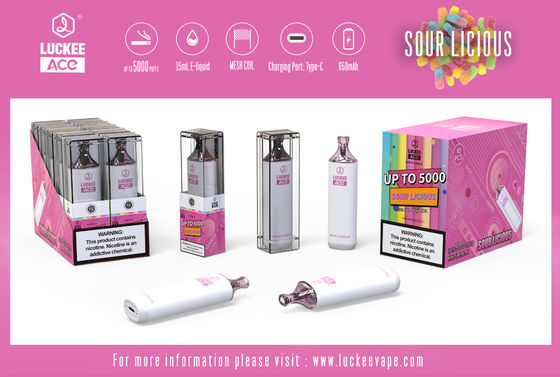 LUCKEE 5000 Puffs Vape Pen Disposable Vape Elf Abar Bar DUBAI Wholesale Rechargeable