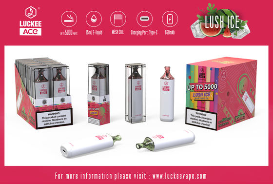 LUCKEE 5000 Puffs Vape Pen Disposable Vape Elf Abar Bar DUBAI Wholesale Rechargeable