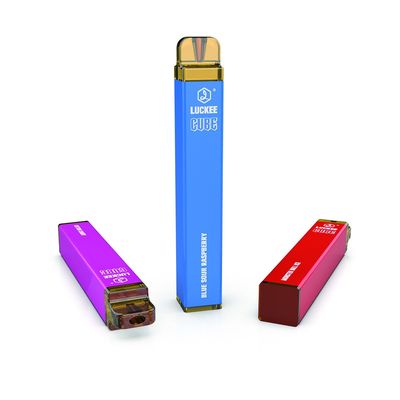 Luckee 600 CUBE 600 Puff Vape Pen E Cigarette 500mAh Battery OEM