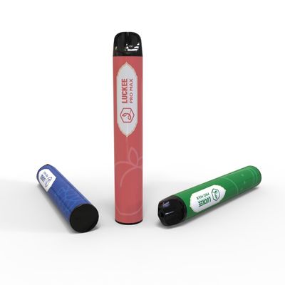 2400 Puffs 5% Nic Disposable E Cigarette 1300mAh Vape Pen Non rechargeable