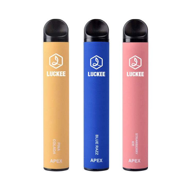 1500 Puffs 5ml Disposable Vape Pen Stainless Steel 800mah Inrechargeable