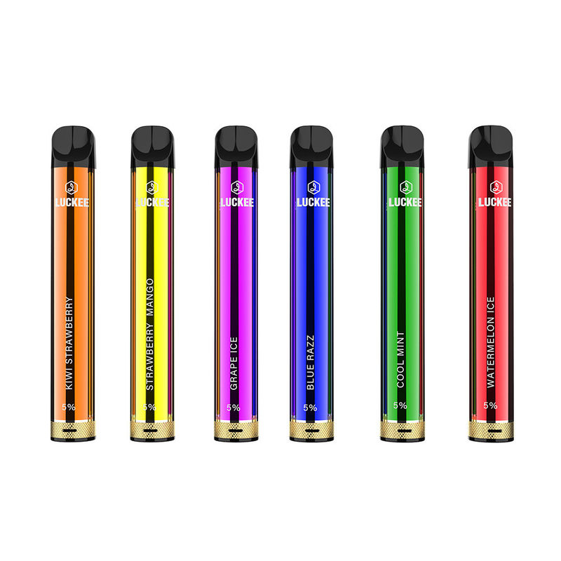 LUCKEE 800 Puffs Custom Electronic Cigarette 25 Flavors Airflow Adjustable