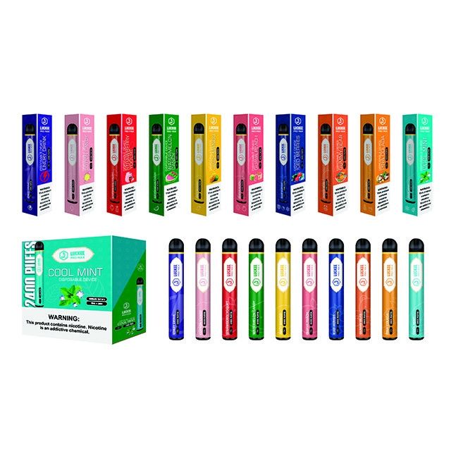 5 Salt Nic 7ml E Juice Disposable Smoking Vape 2400 Puffs Non Rechargeable